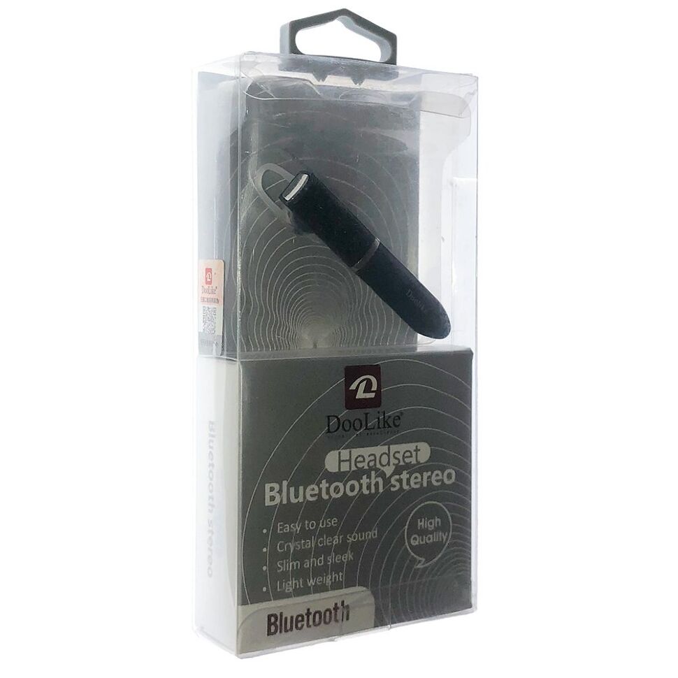 Бездротова гарнітура Bluetooth Doolike T10 ЧОРНИЙ