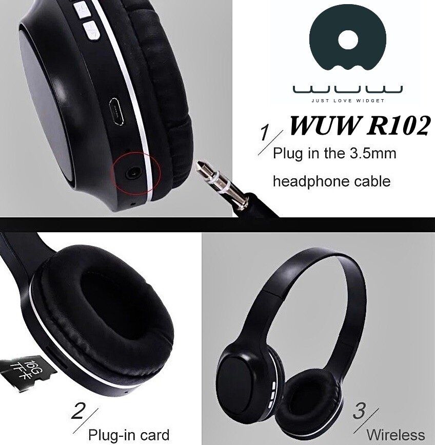 Бездротові навушники WUW R102 Wireless Bluetooth headset