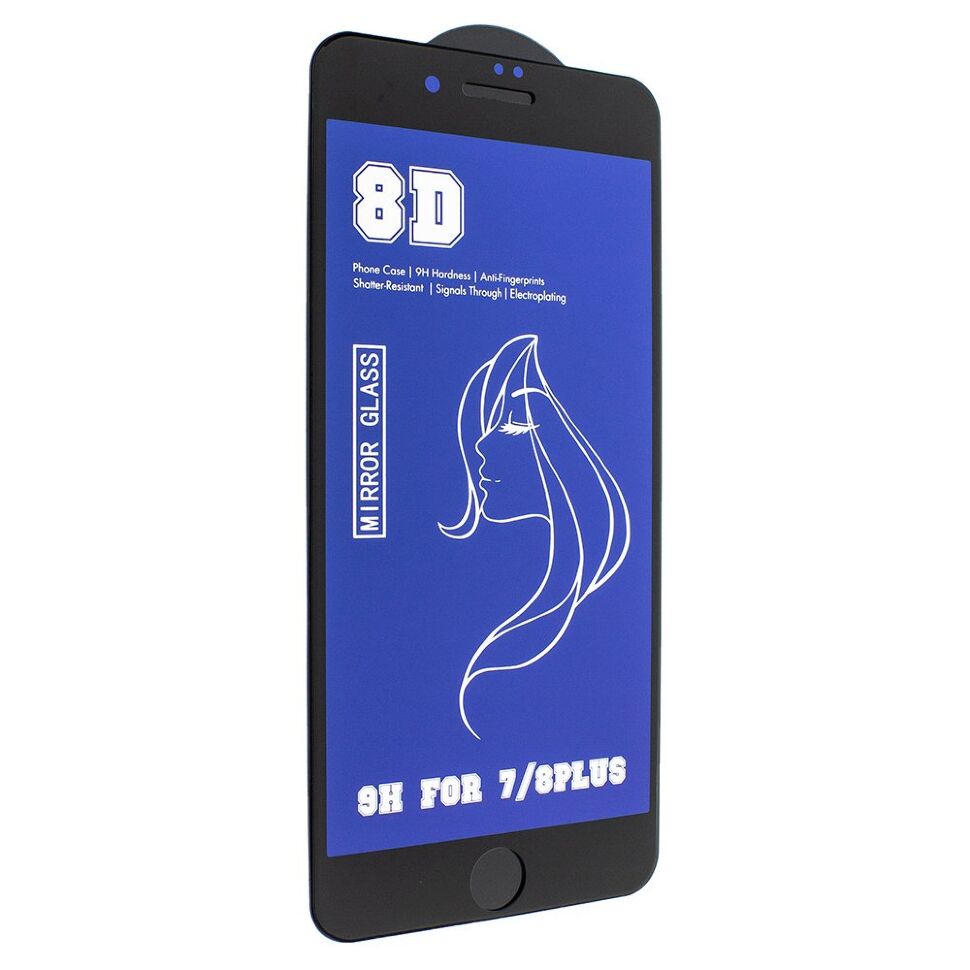 Захисне скло 8D MIRROR APPLE IPHONE 7 PLUS | 8 PLUS Захисне скло 8D MIRROR APPLE IPHONE 7 PLUS | 8 PLUS