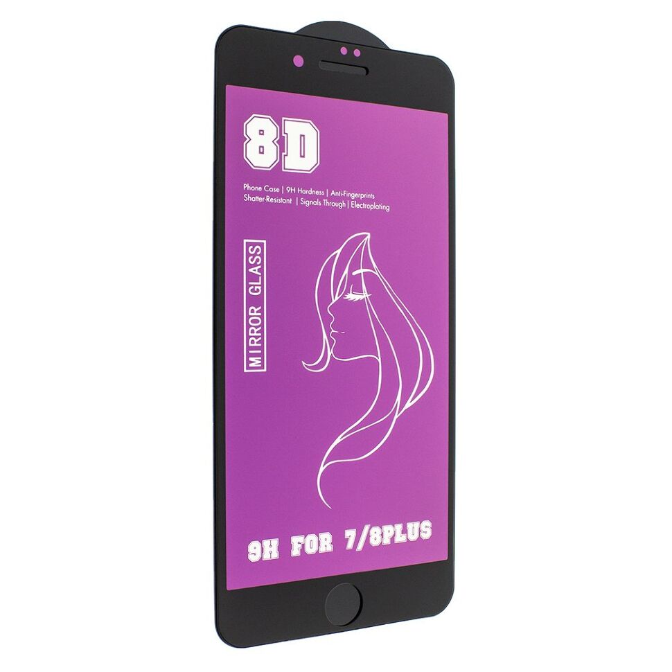 Захисне скло 8D MIRROR APPLE IPHONE 7 PLUS | 8 PLUS Захисне скло 8D MIRROR APPLE IPHONE 7 PLUS | 8 PLUS