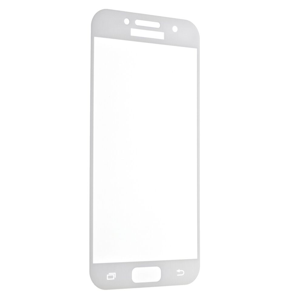 Скло FULL SCREEN SAMSUNG A320 Galaxy A3 2017 БІЛИЙ