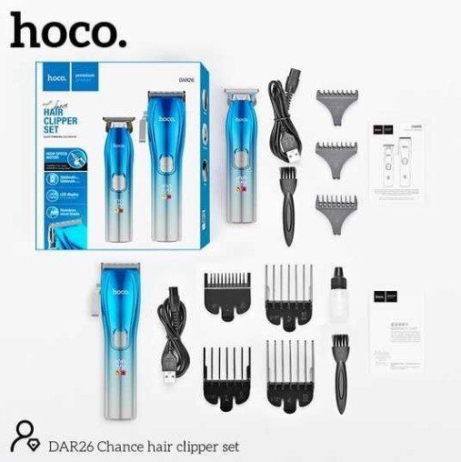 Електрична машинка для стрижки HOCO DAR26, синій
