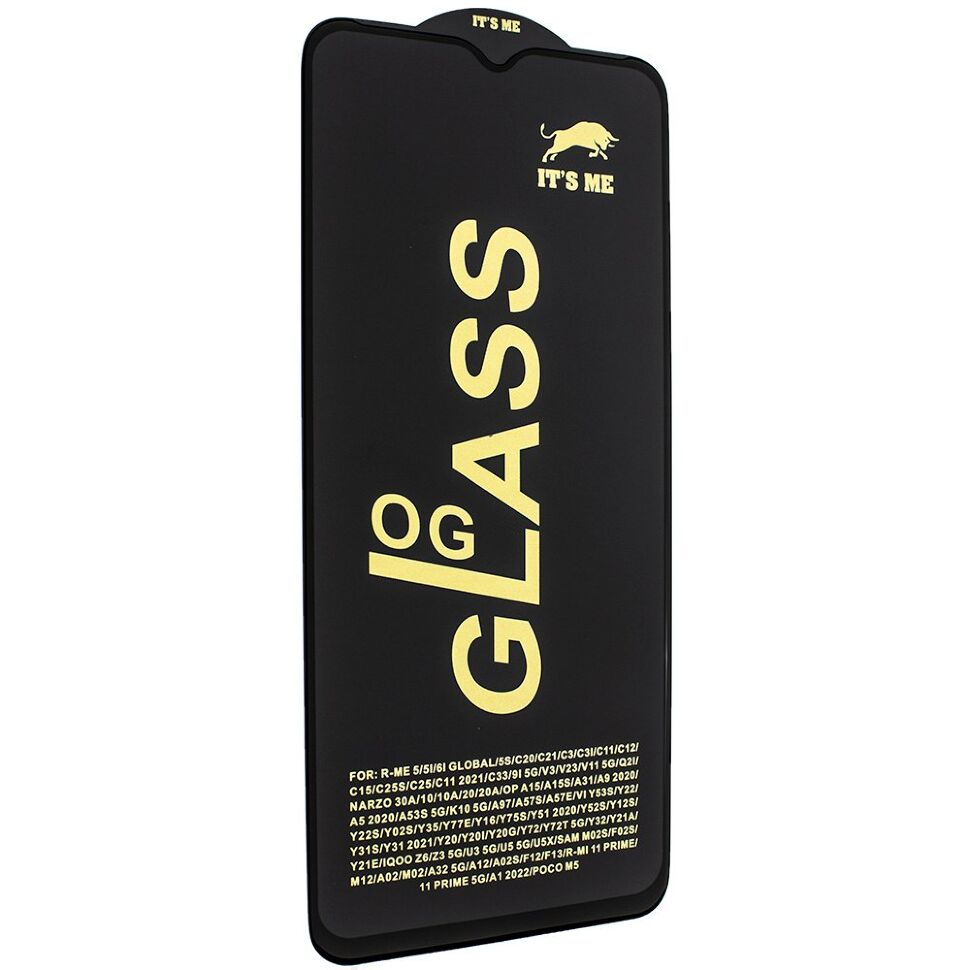 Захисне скло PREMIUM IT'S ME OG GLASS XIAOMI Redmi A1 / A2 | POCO M5 | REALME 5 / 5i / 6i / C21 / C25S / C25 / C11 / C30S / C33 | SAM. A12 Захисне скло PREMIUM IT'S ME OG GLASS XIAOMI Redmi A1 / A2 | POCO M5 | REALME 5 / 5i / 6i / C21 / C25S / C25 / C11 / C30S / C33 | SAM. A12