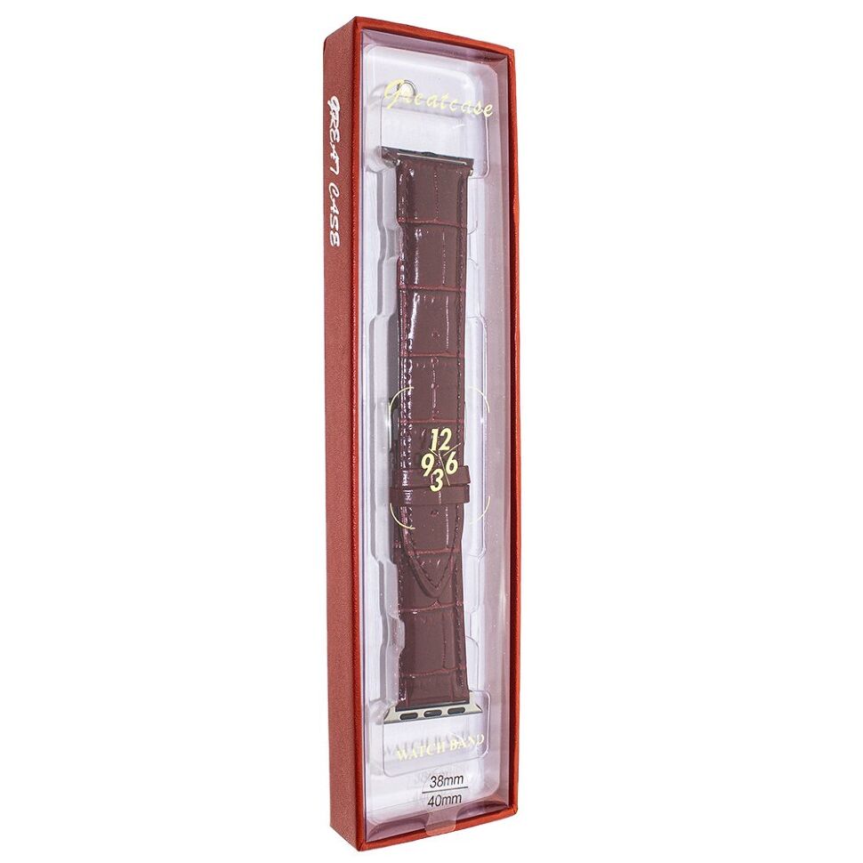 Ремінець ШКІРА CROCO APPLE WATCH 38 | 40 | 41 MM Ремінець ШКІРА CROCO APPLE WATCH 38 | 40 | 41 MM