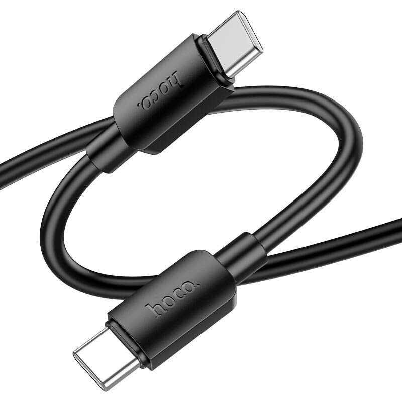 USB-C кабель HOCO X96 60W Type-C - Type-C 1 MЕТР ЧОРНИЙ USB-C кабель HOCO X96 60W Type-C - Type-C 1 MЕТР ЧОРНИЙ