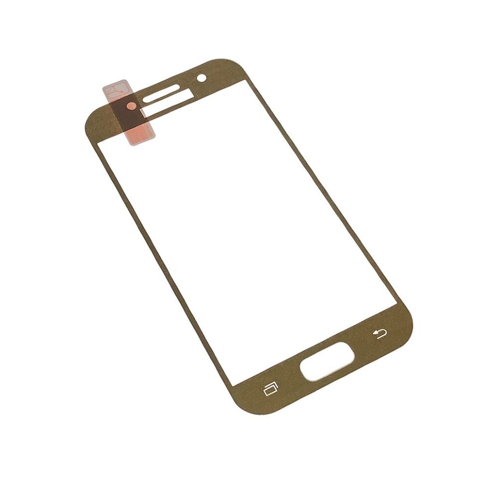 Скло FULL SCREEN SAMSUNG A320 Galaxy A3 2017 ЗОЛОТИЙ