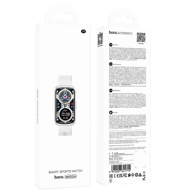 Часы HOCO Y25 Smart sports watch, стальной