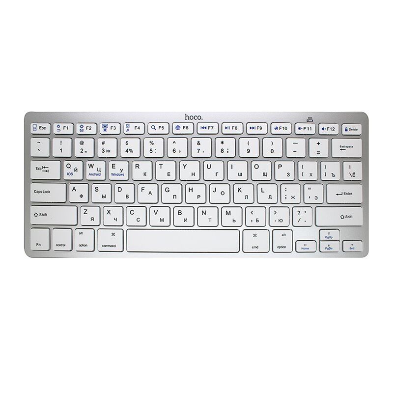 Бездротовий комплект клавіатура + миша HOCO DI05 (Eng/UA/Ru), білий