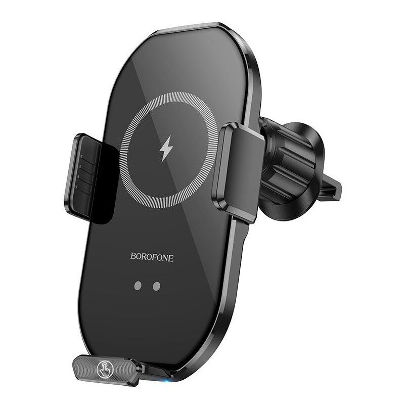 Автомобільний тримач BOROFONE BH205 бездротова швидка зарядка - повітряна решітка Автомобільний тримач BOROFONE BH205 бездротова швидка зарядка - повітряна решітка