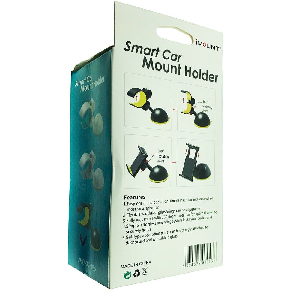 Автомобильный держатель JHD-32HD85 на торпедо авто/лобовое стекло Автомобильный держатель JHD-32HD85 на торпедо авто/лобовое стекло