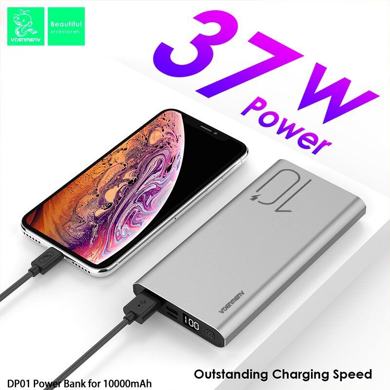 POWERBANK DENMEN DP01 10000mAh СІРИЙ POWERBANK DENMEN DP01 10000mAh СІРИЙ