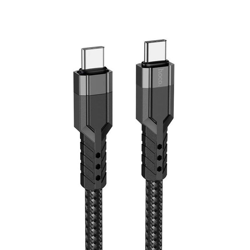 USB-C кабель HOCO U110 60W Type-C - Type-C 1.2M ЧОРНИЙ USB-C кабель HOCO U110 60W Type-C - Type-C 1.2M ЧОРНИЙ