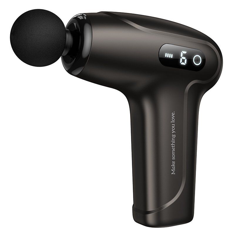 Массажный пистолет HOCO HP51  -  мини, бесшумный (Electric Mini Silent Fascia Gun)