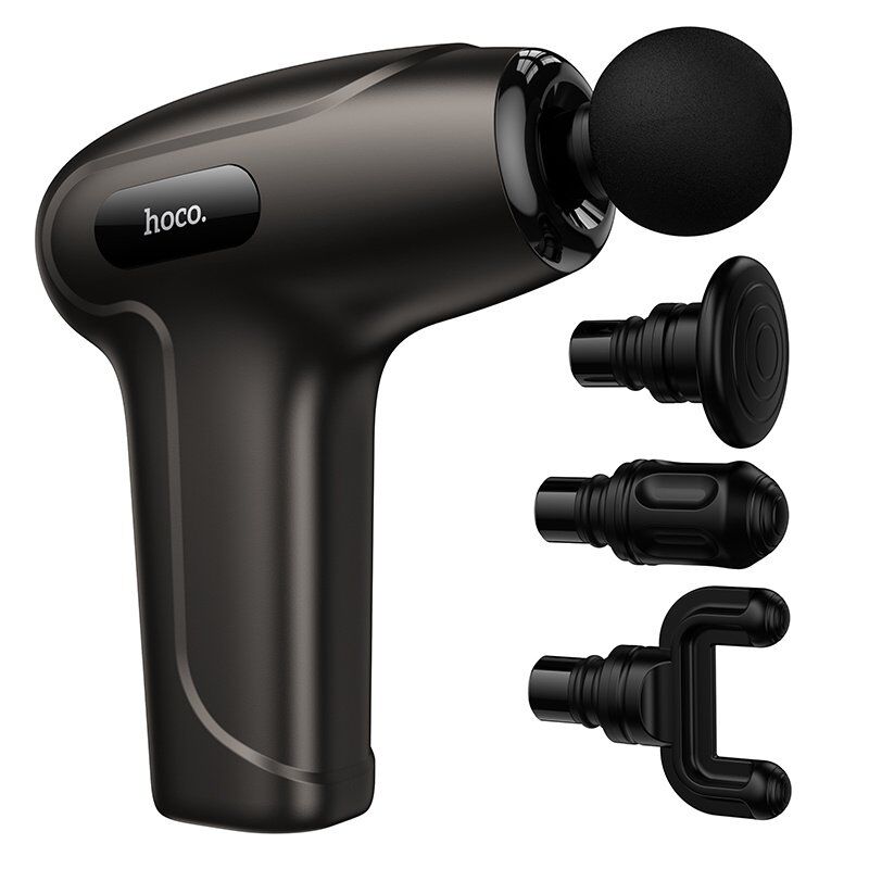 Массажный пистолет HOCO HP51  -  мини, бесшумный (Electric Mini Silent Fascia Gun)