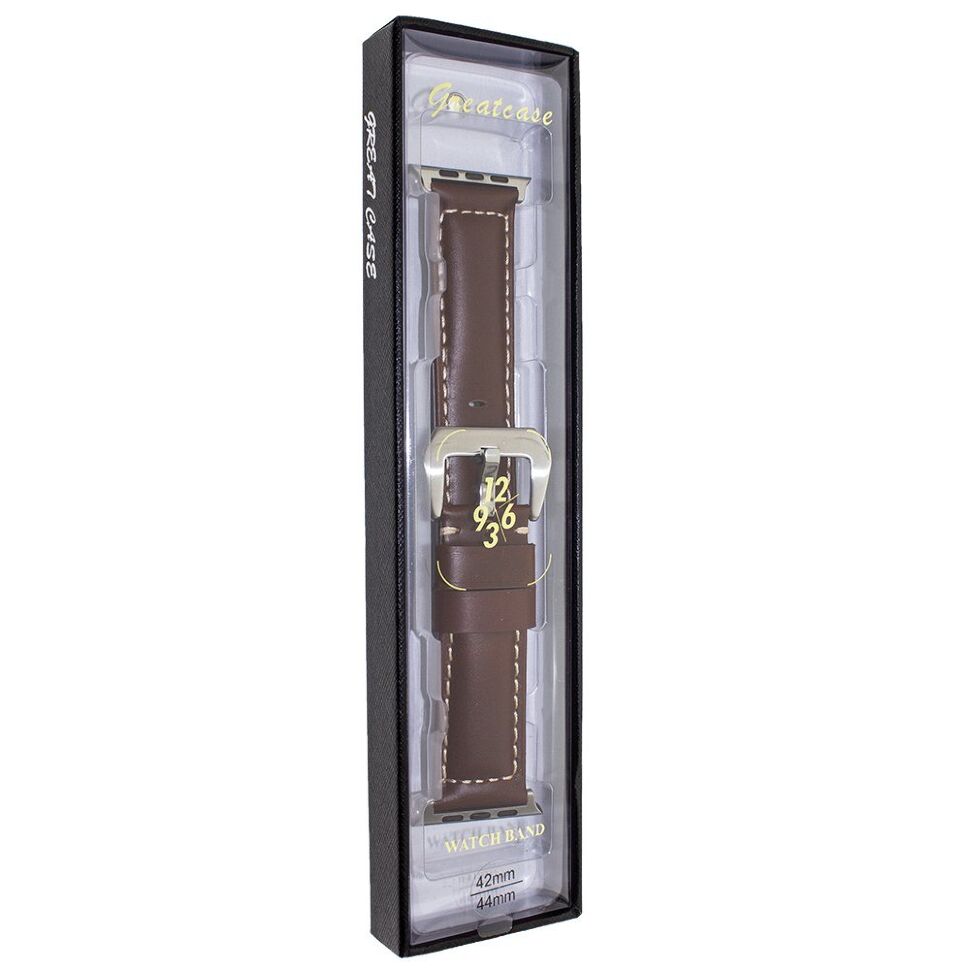 Ремінець ШКІРА ДОР. APPLE WATCH 42 | 44 | 45 MM Ремінець ШКІРА ДОР. APPLE WATCH 42 | 44 | 45 MM