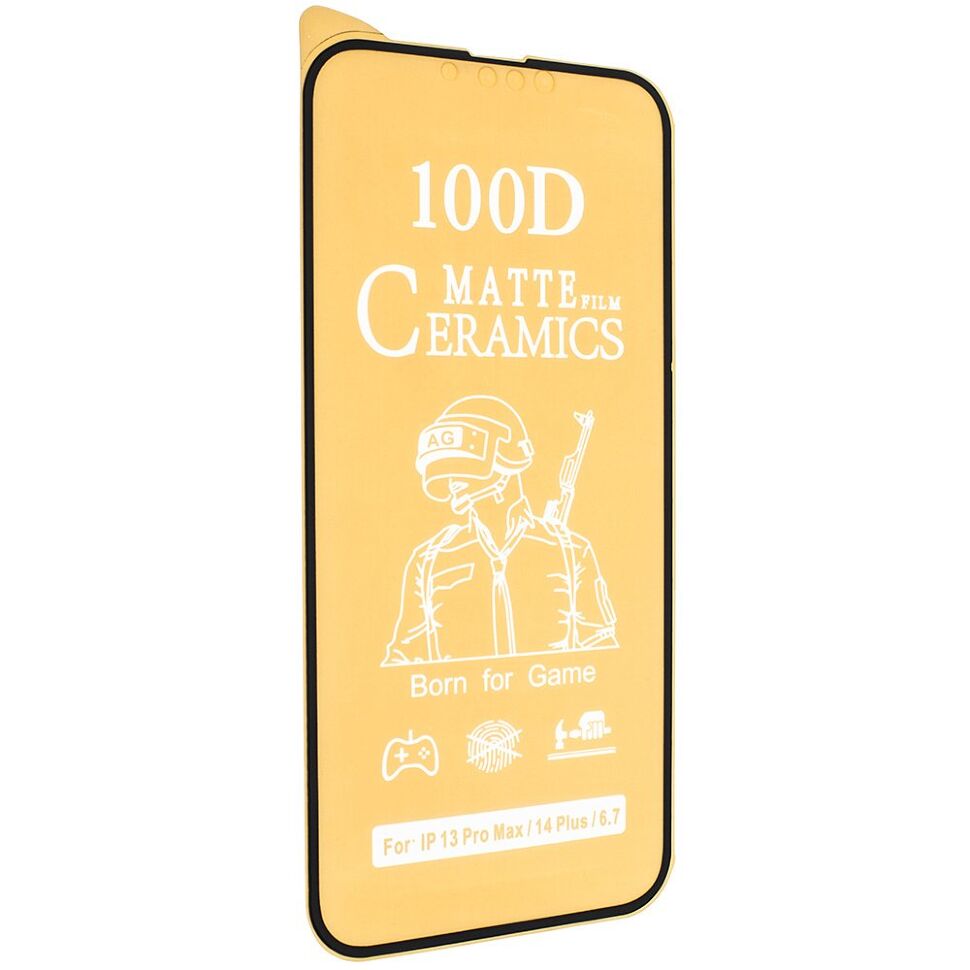 CERAMICS FILM 100D МАТОВЕ APPLE iPhone 14 PLUS 6,7" ЧОРНИЙ CERAMICS FILM 100D МАТОВЕ APPLE iPhone 14 PLUS 6,7" ЧОРНИЙ