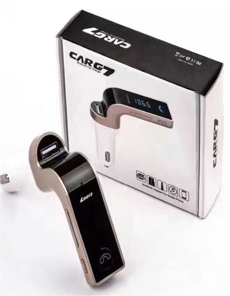 FM Модулятор CAR G7 Bluetooth / гучномовець ЗОЛОТИЙ FM Модулятор CAR G7 Bluetooth / гучномовець ЗОЛОТИЙ