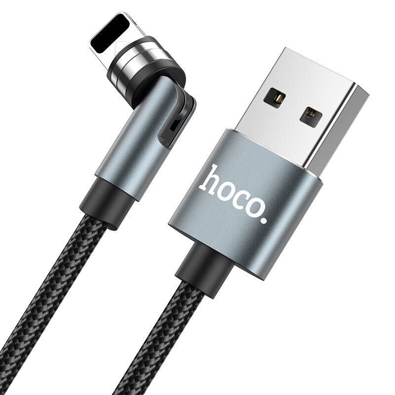 USB кабель HOCO U94 магнiтний USB - Lightning 1.20M ЧОРНИЙ USB кабель HOCO U94 магнiтний USB - Lightning 1.20M ЧОРНИЙ