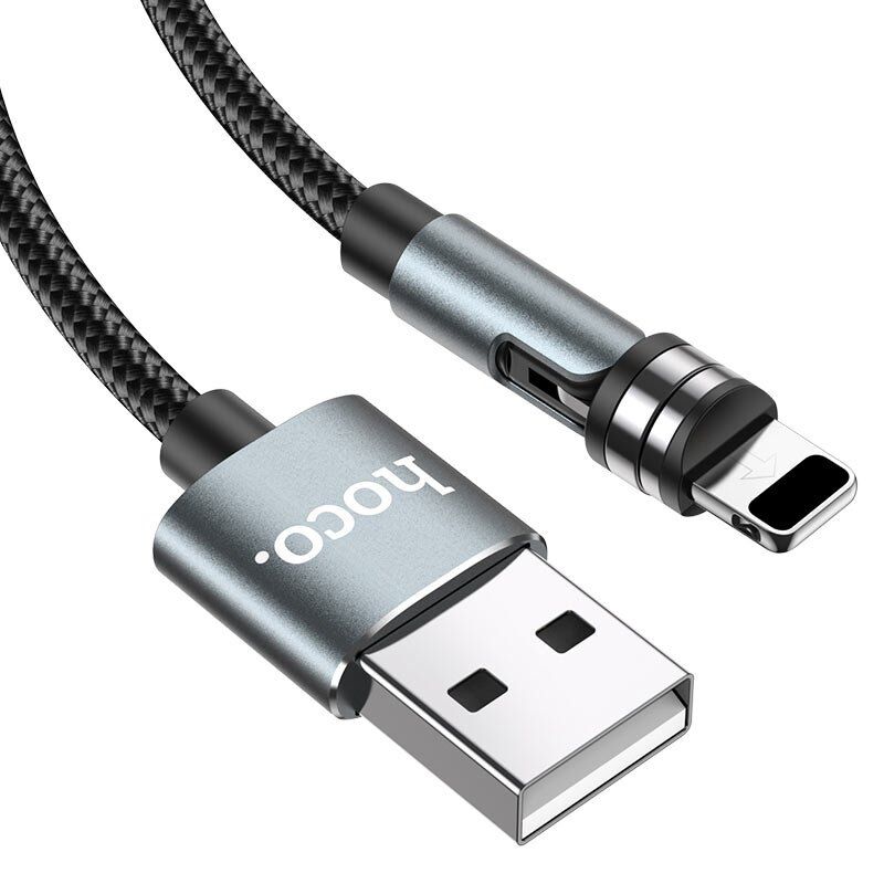 USB кабель HOCO U94 магнiтний USB - Lightning 1.20M ЧОРНИЙ USB кабель HOCO U94 магнiтний USB - Lightning 1.20M ЧОРНИЙ