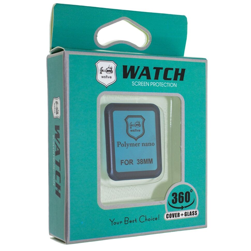 Захисна плівка для годинника WSFIVE POLYMER NANO APPLE WATCH 38мм Захисна плівка для годинника WSFIVE POLYMER NANO APPLE WATCH 38мм