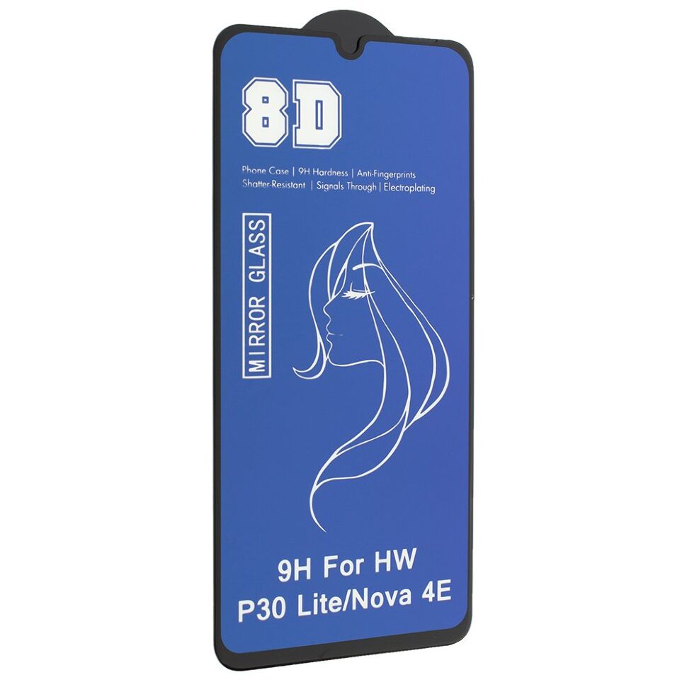 Захисне скло 8D MIRROR HUAWEI P30 LITE 2019 Захисне скло 8D MIRROR HUAWEI P30 LITE 2019