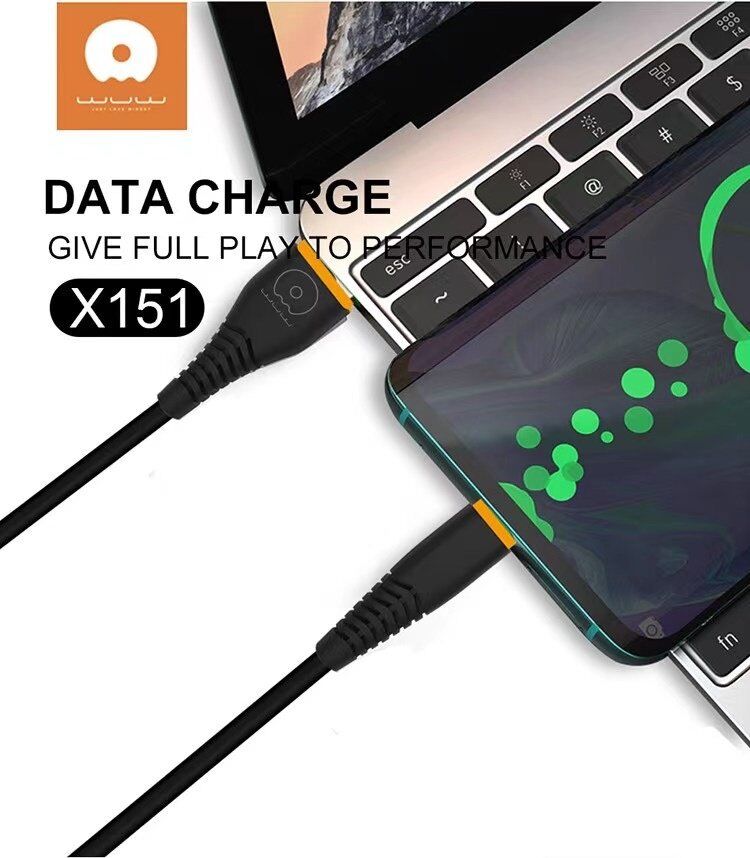 Кабель USB WUW X151 USB - micro USB 5A Кабель USB WUW X151 USB - micro USB 5A