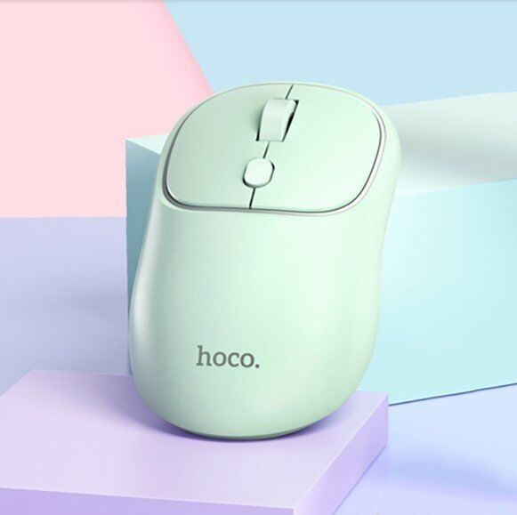 Мишка бездротова HOCO GM25 Royal dual-mode, light green Мишка бездротова HOCO GM25 Royal dual-mode, light green