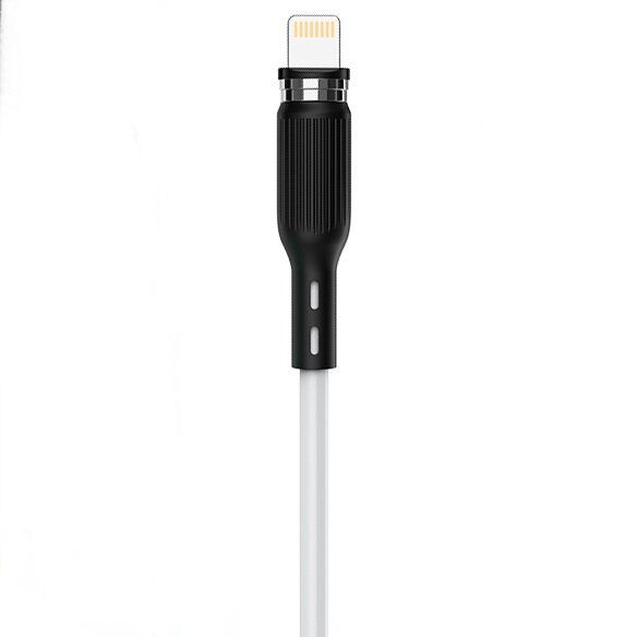 Кабель USB Denmen D18E 3В1 магнітний MAGNET 2.4A USB - Lightning/Micro/Type-C