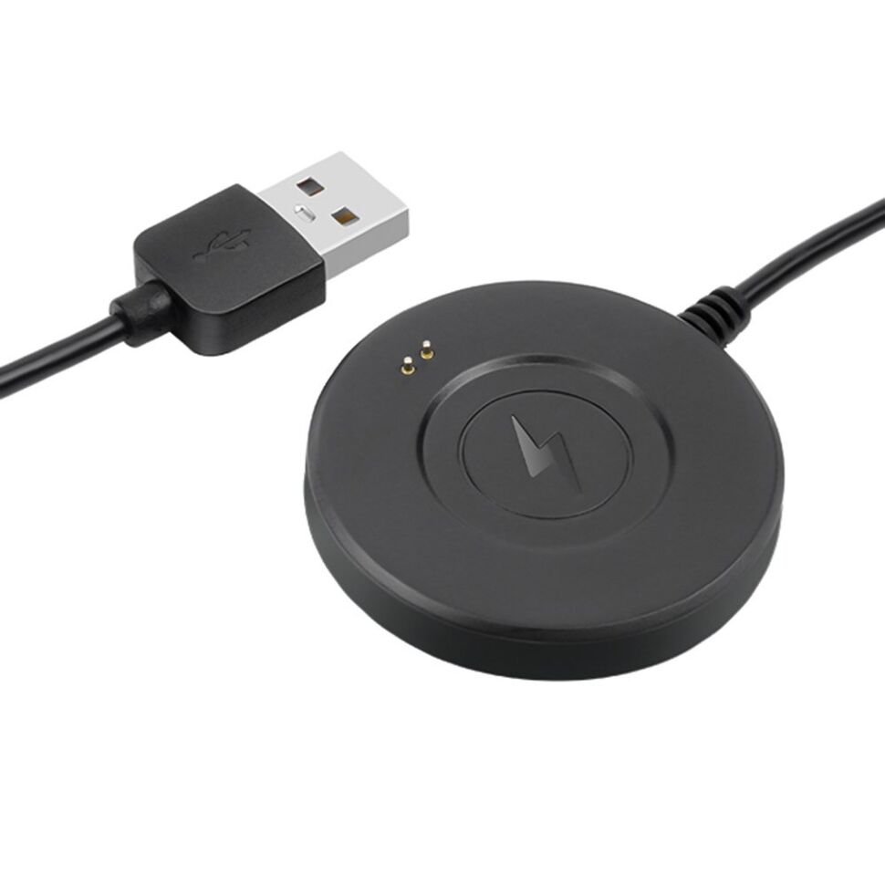 USB Кабель для Smart Watch HOCO Y2 Pro "шайба" (черный)