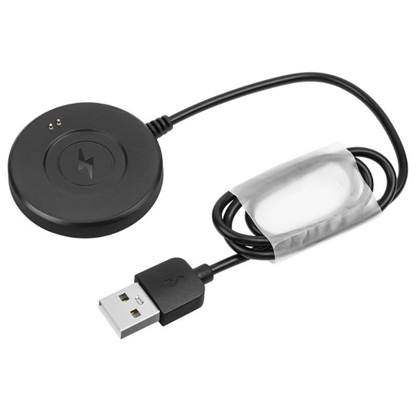 USB Кабель для Smart Watch HOCO Y2 Pro "шайба" (черный)