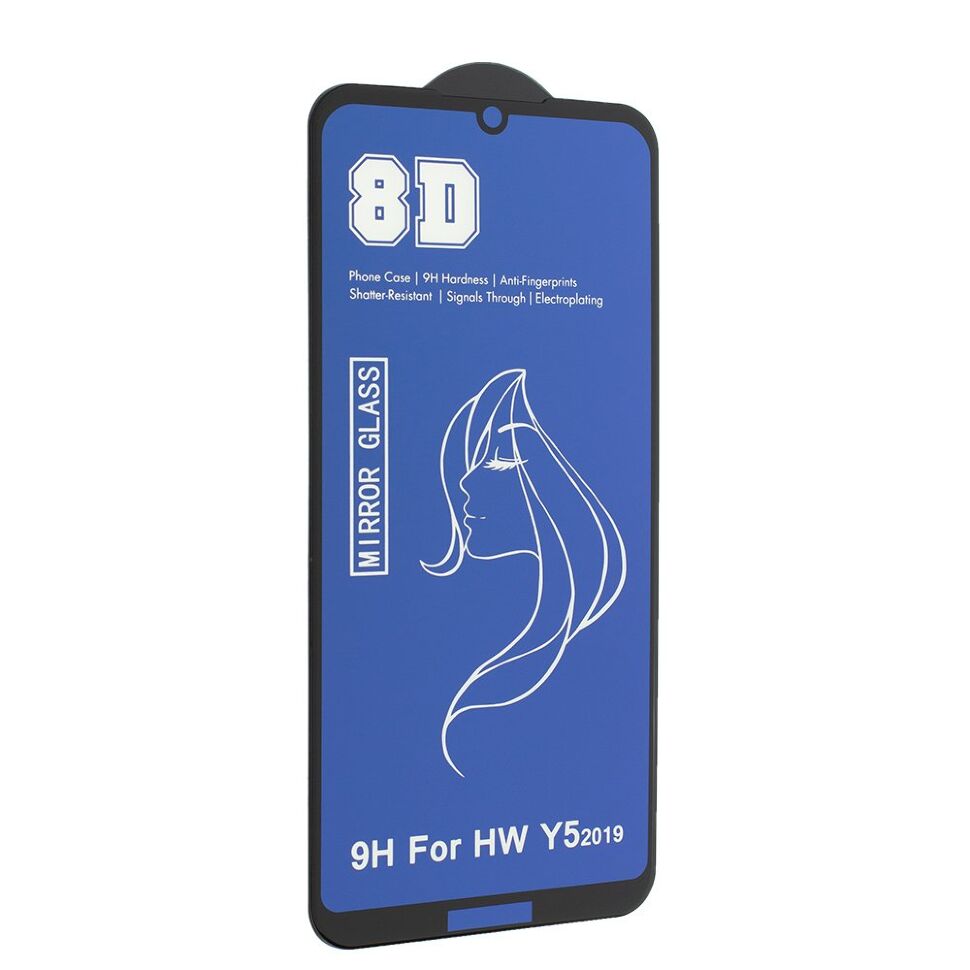 Захисне скло 8D MIRROR HUAWEI Y5 2019 Захисне скло 8D MIRROR HUAWEI Y5 2019