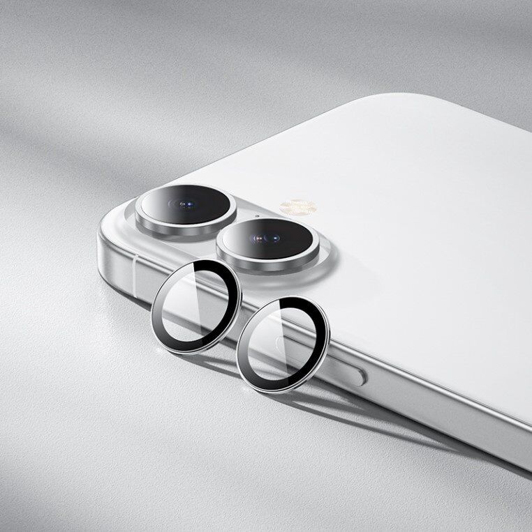 Скло для камери HOCO V15 APPLE iPhone 16 | iPhone 16 PLUS, СТАЛЕВИЙ Скло для камери HOCO V15 APPLE iPhone 16 | iPhone 16 PLUS, СТАЛЕВИЙ