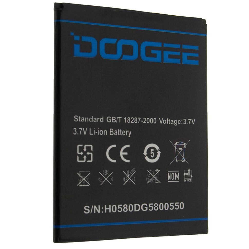 Акумулятор ОРИГІНАЛ КУЛЕК DOOGEE B-DG580 Акумулятор ОРИГІНАЛ КУЛЕК DOOGEE B-DG580