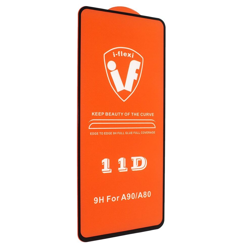 Скло 11D 9H i-flexi FULL GLUE SAMSUNG A805 Galaxy A80 (2019) в упаковці ЧОРНИЙ Скло 11D 9H i-flexi FULL GLUE SAMSUNG A805 Galaxy A80 (2019) в упаковці ЧОРНИЙ