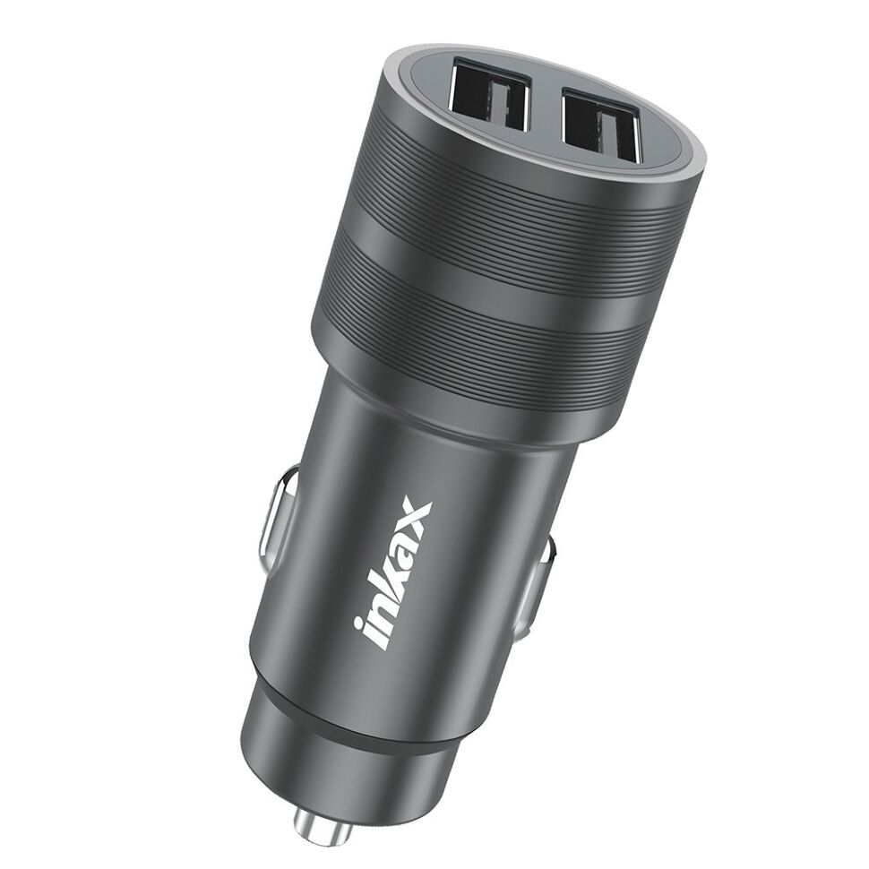 Автомобільний зарядний пристрій INKAX CC-50 2 USB / QC 3.0 / 36W Автомобільний зарядний пристрій INKAX CC-50 2 USB / QC 3.0 / 36W