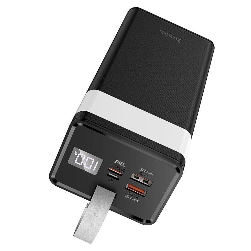 Power Bank HOCO J86 Powermaster 22.5W fully compatible power bank 40000 mAh чорний Power Bank HOCO J86 Powermaster 22.5W fully compatible power bank 40000 mAh чорний
