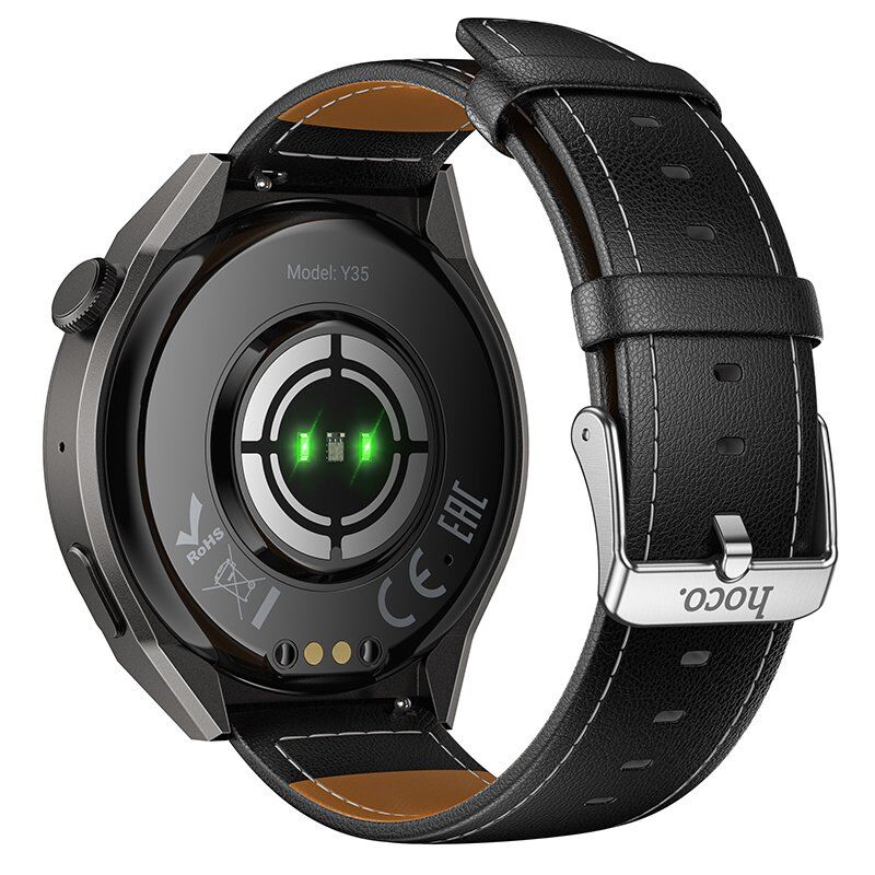 Годинник HOCO Y35 Smart sports watch (call version), чорний Годинник HOCO Y35 Smart sports watch (call version), чорний