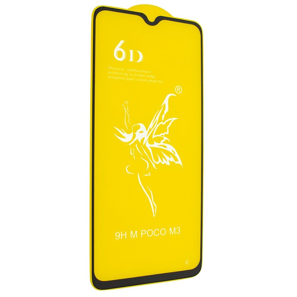Захисне скло 6D PREMIUM XIAOMI POCO M3 2021 ЧОРНИЙ Захисне скло 6D PREMIUM XIAOMI POCO M3 2021 ЧОРНИЙ