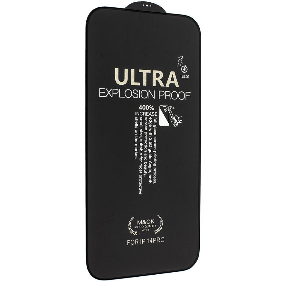 Захисне скло ESD ULTRA M&OK GLASS APPLE iPhone 14 PRO | 15 | 16 Захисне скло ESD ULTRA M&OK GLASS APPLE iPhone 14 PRO | 15 | 16