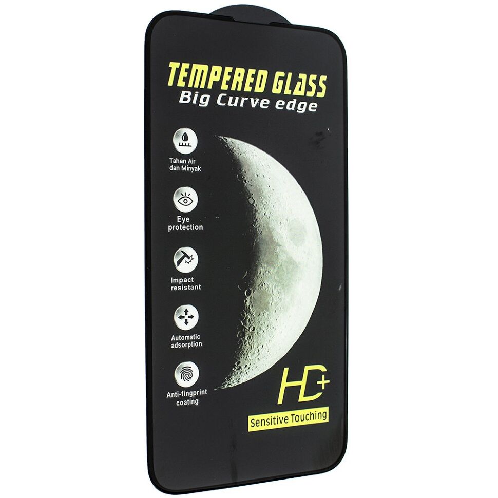 Захисне скло TEMPERED GLASS HD+ APPLE iPhone 14 6,1" ЧОРНИЙ Захисне скло TEMPERED GLASS HD+ APPLE iPhone 14 6,1" ЧОРНИЙ