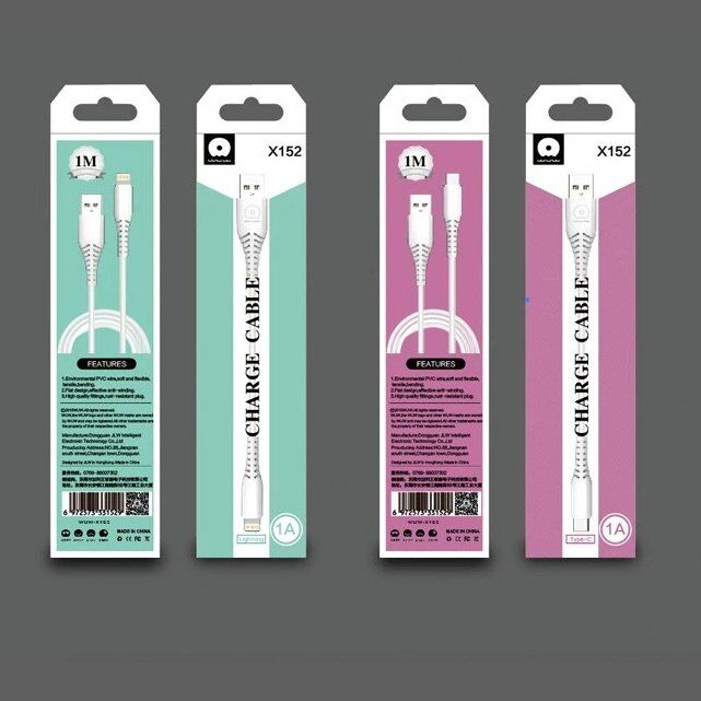 Кабель USB WUW X152 USB - micro USB 1A (70) Кабель USB WUW X152 USB - micro USB 1A (70)