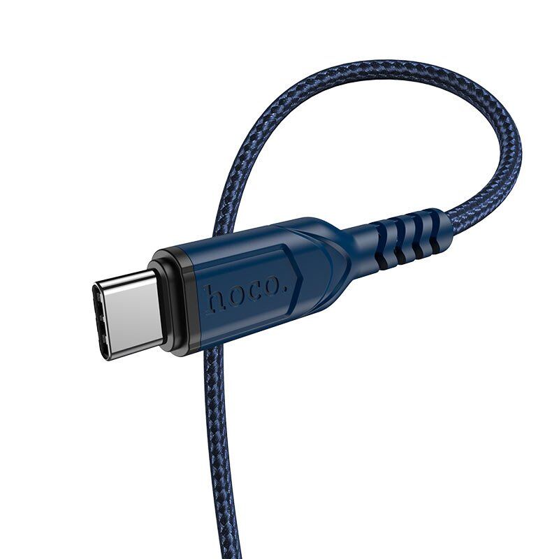 USB кабель HOCO X59 USB - Type-C 1 MЕТР СИНIЙ USB кабель HOCO X59 USB - Type-C 1 MЕТР СИНIЙ