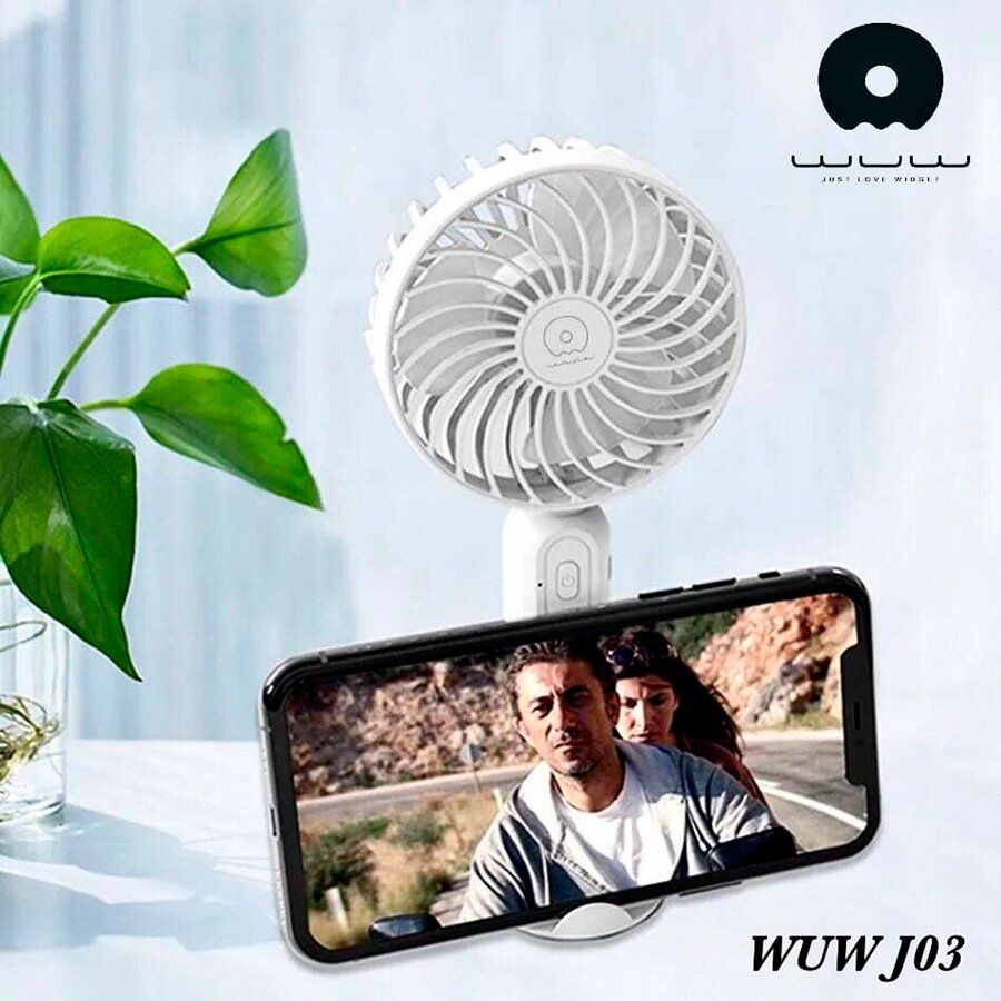 Вентилятор Mini WUW J03 із підставкою для телефону