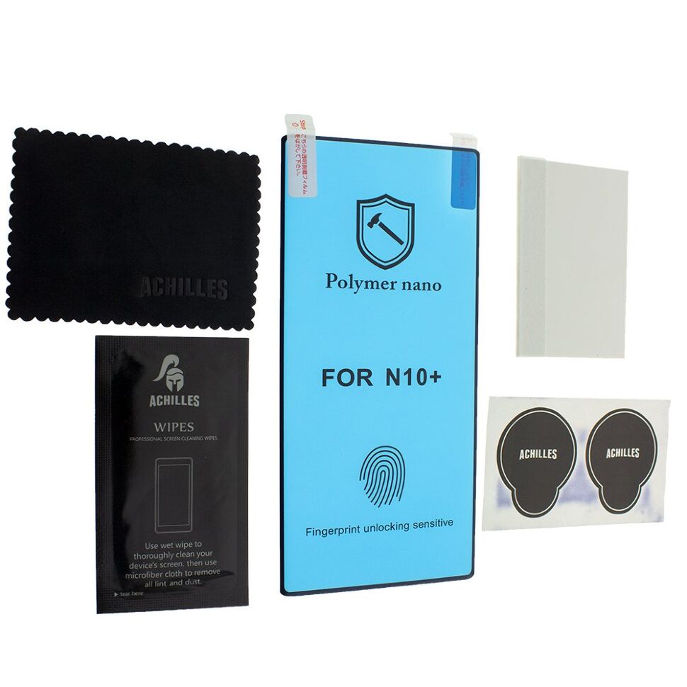 Закруглена плівка POLYMER NANO SAMSUNG N975 Galaxy Note 10 Plus упаковка