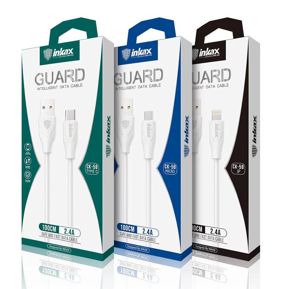 Кабель USB INKAX CK-58 2.4A USB-Type-C 1 метр