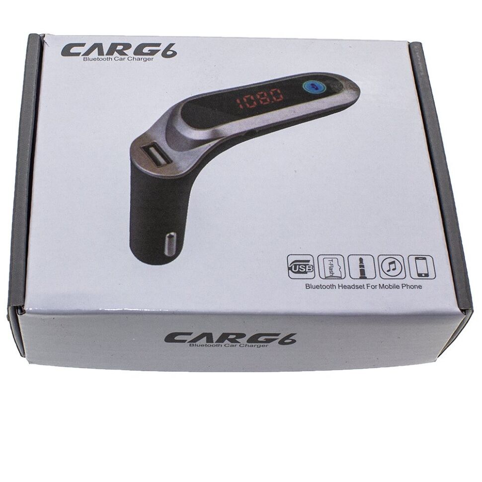 FM Модулятор G6 Bluetooth / гучномовець FM Модулятор G6 Bluetooth / гучномовець