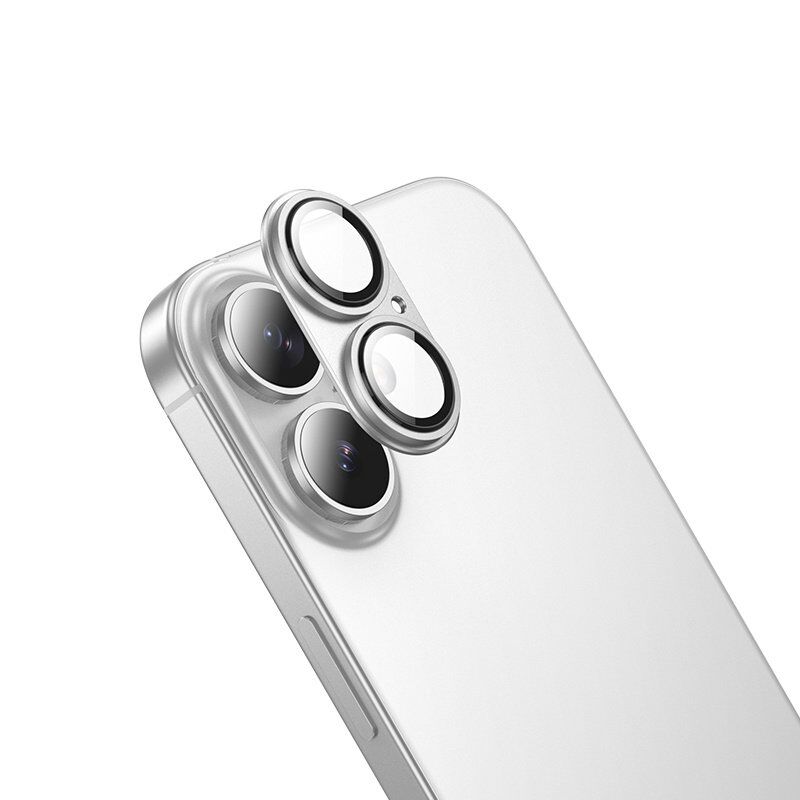 Скло для камери HOCO V16 APPLE iPhone 17, silver