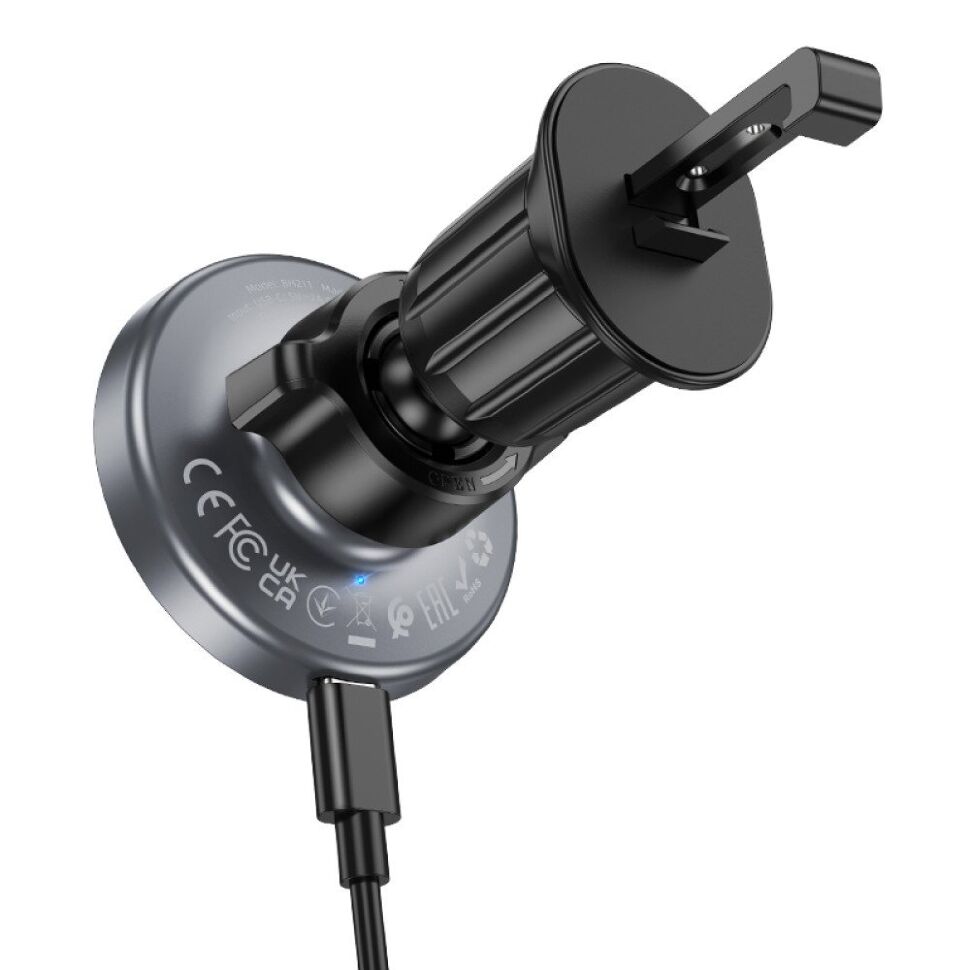 Автомобільний тримач BOROFONE BH211 бездротова швидка зарядка Автомобільний тримач BOROFONE BH211 бездротова швидка зарядка