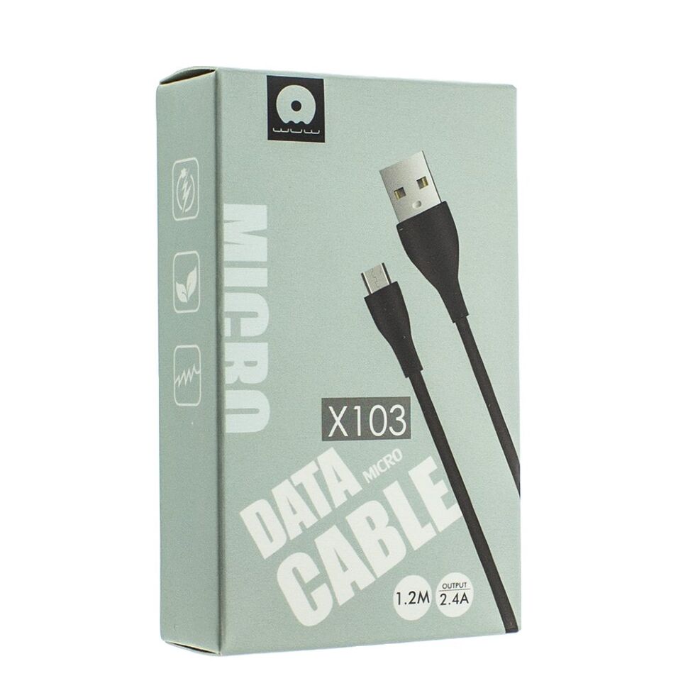 Кабель USB WUW X103 micro 2.4A