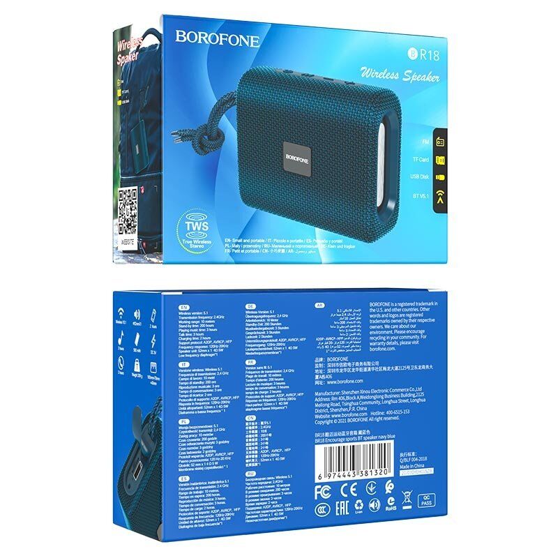 Колонка Borofone BR18